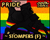 ! Pride Black Stompers F