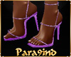 P9)"LIA"Purple Heels