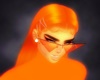 Neon Orange Glasses