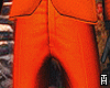 Orange Suit Pants.