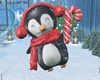 XMAS penguin balloon