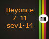 Beyonce 7-11