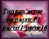 tu ne m'as pas vu partir