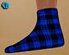 Blue Socks Plaid (F)