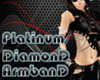 Diamond - Plat armband
