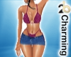 bikini jean outfit