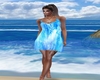 blue beach dress
