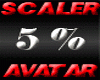 SCALER 5% AVATAR