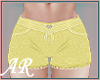 Lovely Lace ShortsYellow