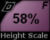 D► Scal Height *F* 58%