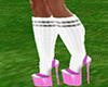 pink sports heels