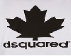 Dsquared white/black