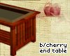 b/cherry end table