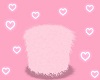 Pink fur stool  💋