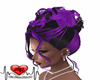 Purp/Black Up Curly
