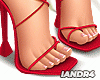 Hot Date Red Sandals