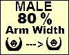 Arm Scaler 80%