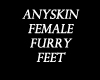 F Anyskin Stomp Feet