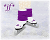 *jf* Purple Fur Ankle MF