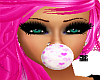 Pink Heart Bubble gum
