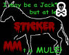 Anti-Muler Sticker