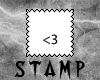 Animated Emo Heart Stamp