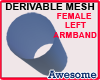 Female Left Armband Mesh