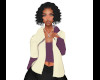 MARMOT IVORY&PURPLE  JAC