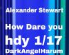A STEWART HOW DARE YOU 1