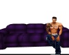 Romantic Purple Couch