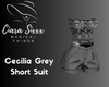 Cecilia Grey  Short Suit