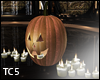 Pumpkin candle set
