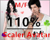 Avatars Scaler 110% M/F