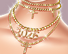 NYE Necklace 2026 Gold