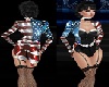 Patriotic cabaret suit