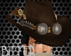 Steampunk Cowboy Hat M