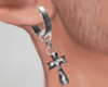 Rk| Cross earrings Mh
