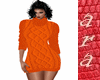 invierno orange tricot