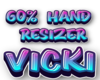 60% hand resizer