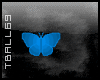 Blue Animated Butterfly