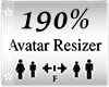 Avatar Scaler 190%