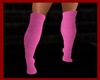 Pink stiletto boots