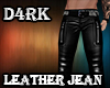 D4rk Leather Jean