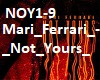 mari ferrari-not yours