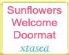 Sunflowers Doormat
