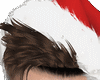 XMAS HAT FUR H/Brown