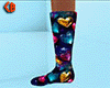 Heart Socks Tall 11 (F)