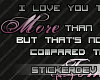°SD°I love you more than