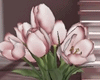 Pink Tulips Vase