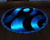 blue rug